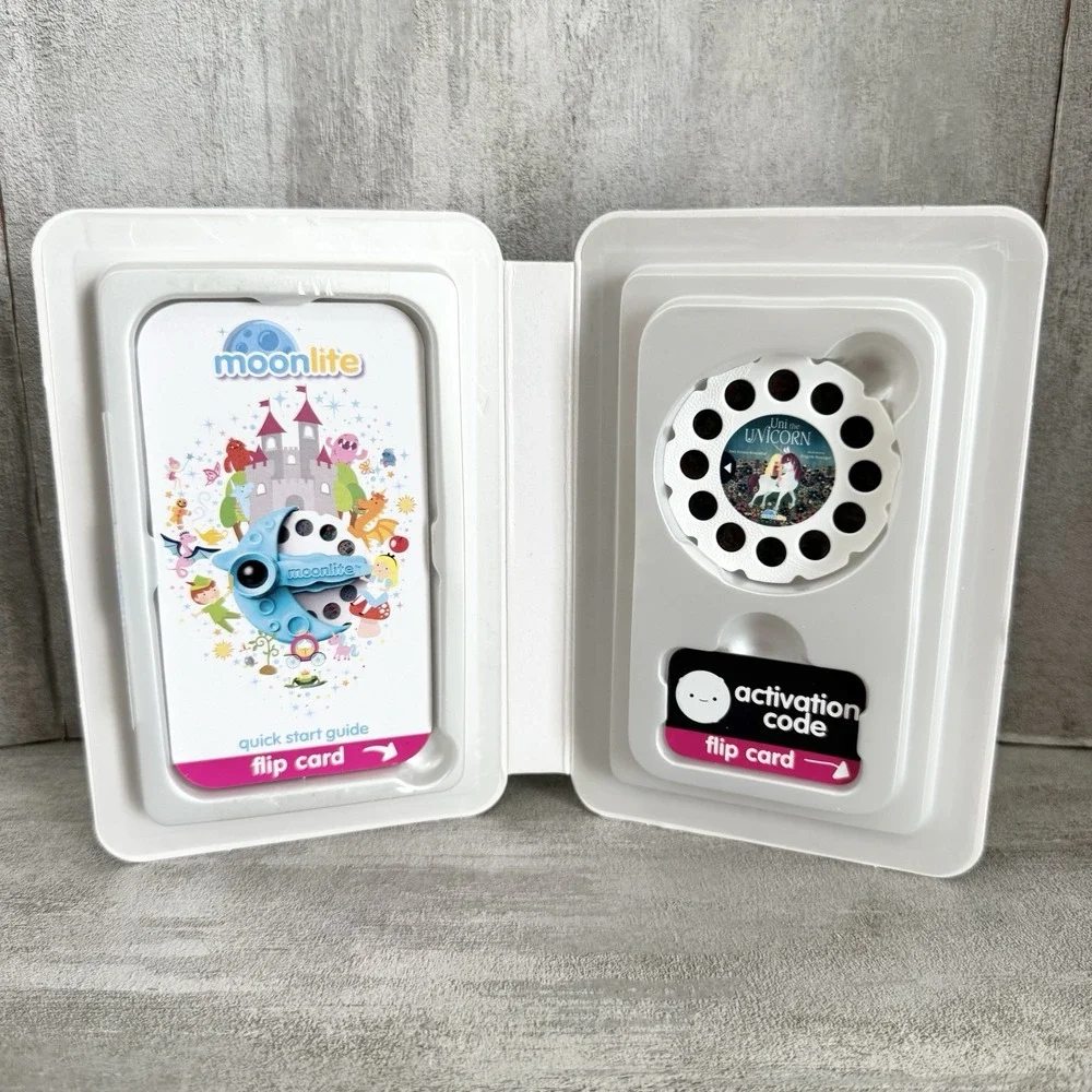 Moonlite Uni the Unicorn Story Reel for Smartphone Storybook Projector